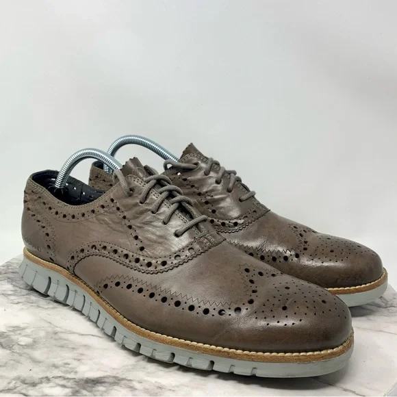 COLE HAAN Taupe Wingtips sz. 9 Cole Haan | Shoes | Brand New Cole Haan Williams Wingtip Ii  main image 2